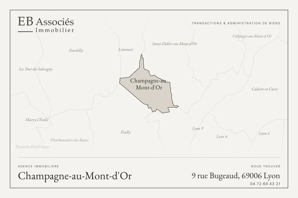 Agence immobilière à Champagne-au-Mont-d'Or