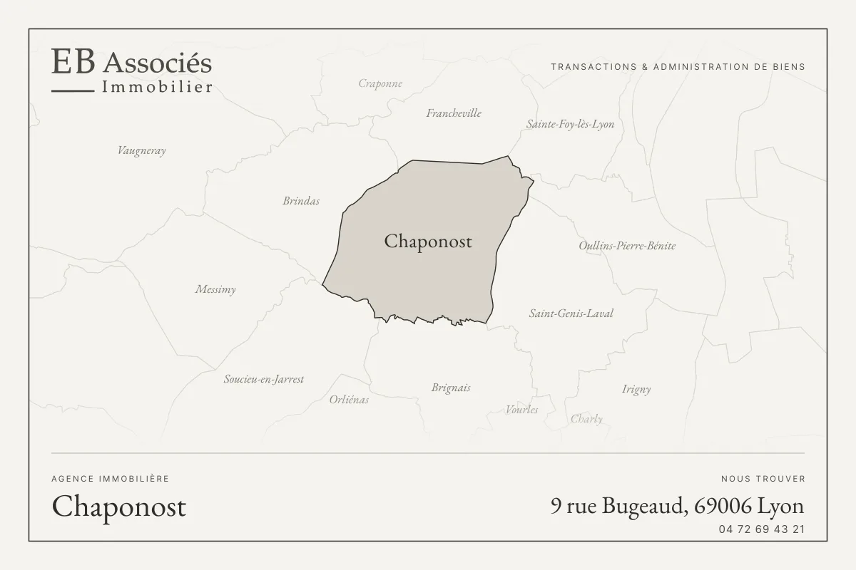 Agence immobilière à Chaponost