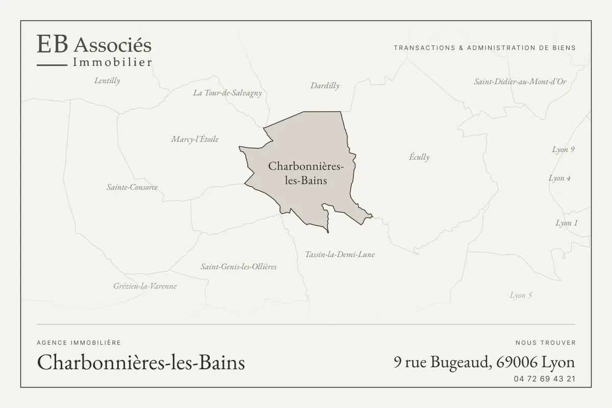 Agence immobilière à Charbonnières-les-Bains