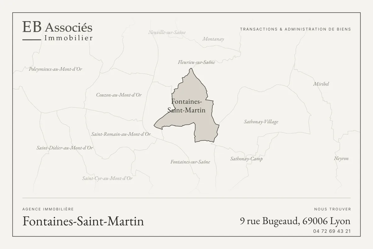 Agence immobilière à Fontaines-Saint-Martin