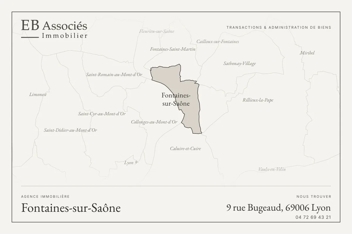 Agence immobilière à Fontaines-sur-Saône