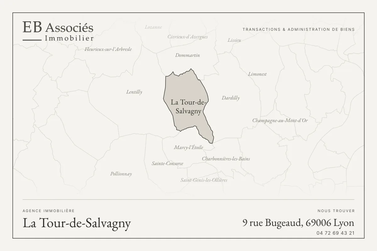 Estimation immobilière à La Tour-de-Salvagny