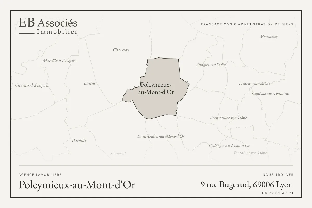 Agence immobilière à Poleymieux-au-Mont-d'Or