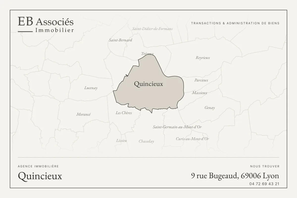 Agence immobilière à Quincieux