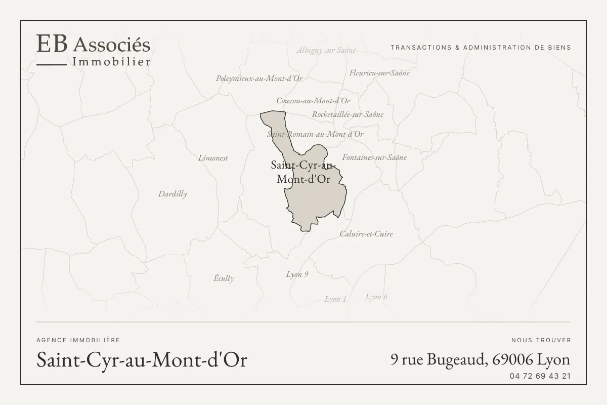 Agence immobilière à Saint-Cyr-au-Mont-d'Or