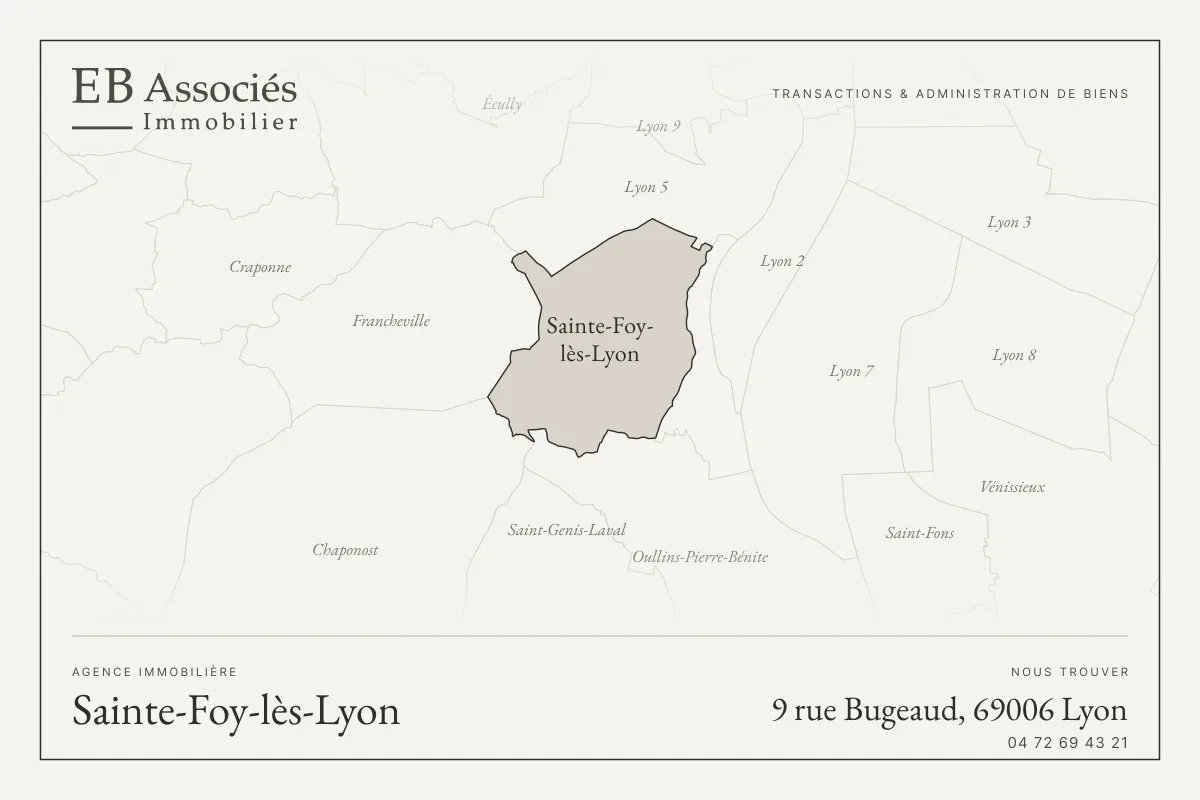 Agence immobilière à Sainte-Foy-lès-Lyon