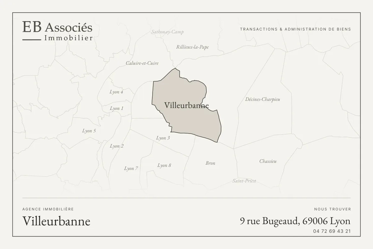 Agence immobilière à Villeurbanne